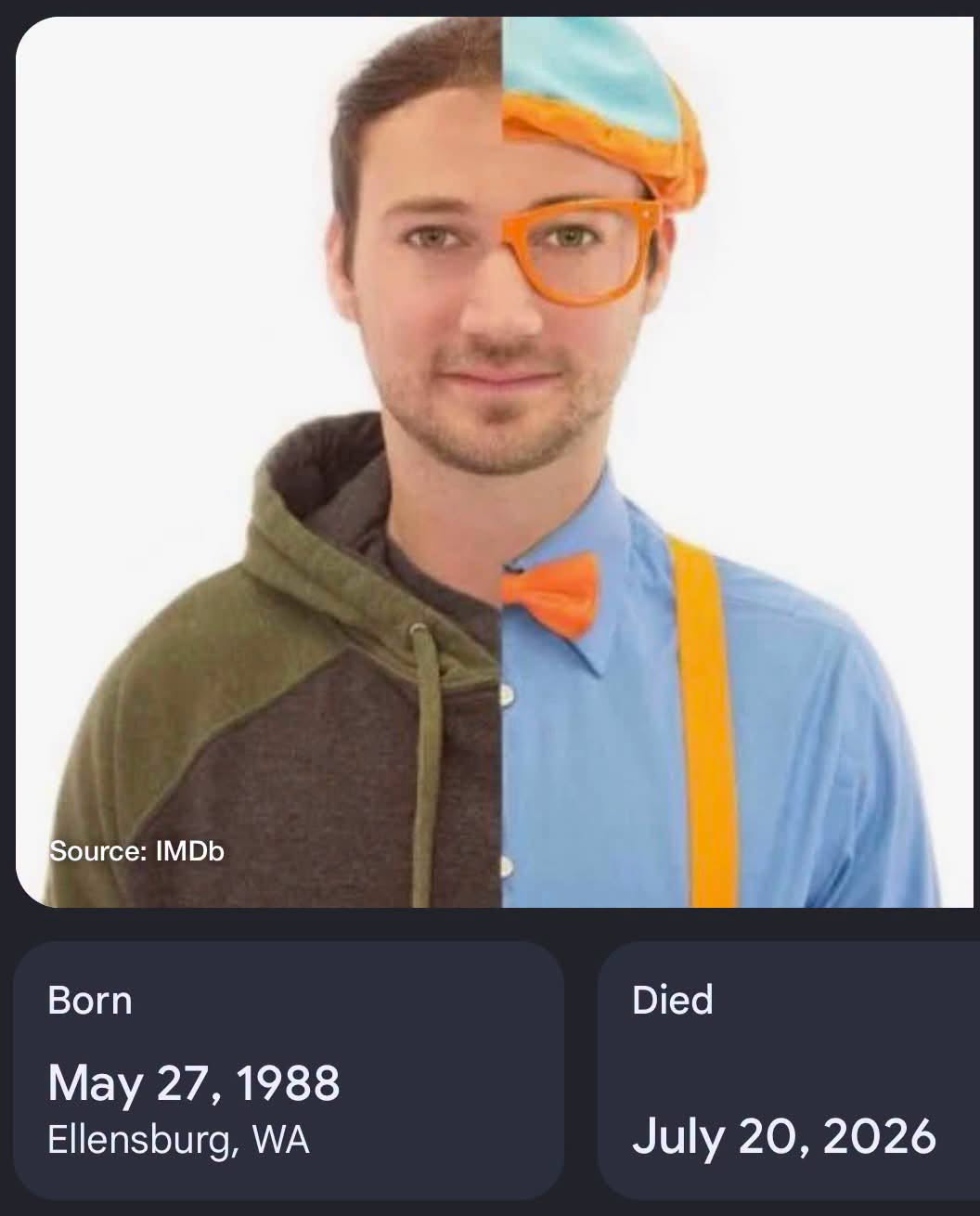 Stevin John Death (July 20)